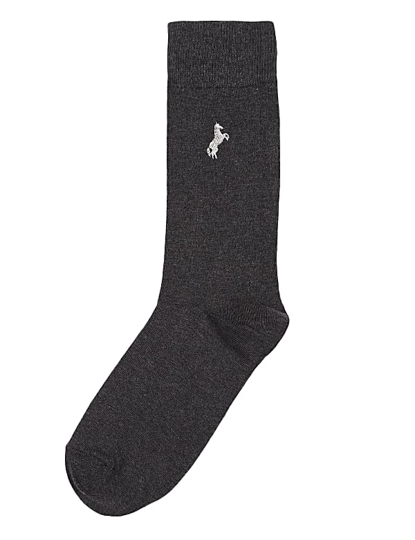 Cotton Mix Plain Socks
