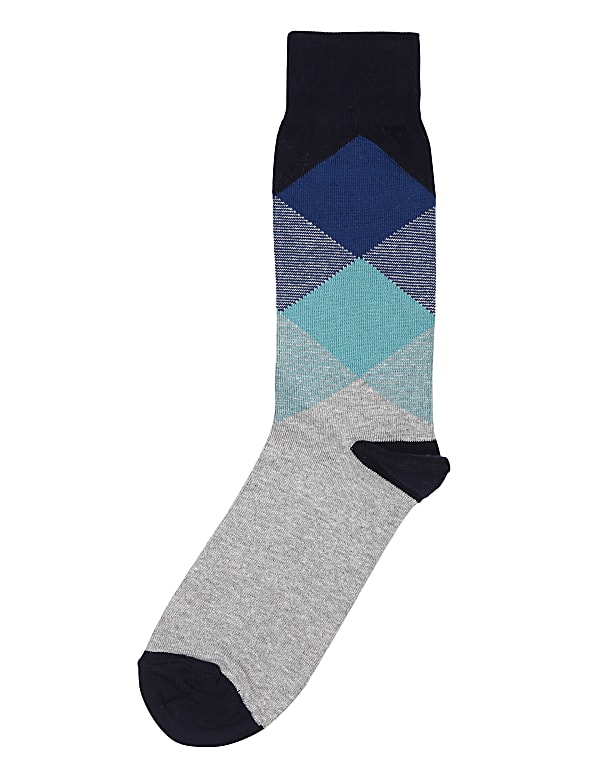1Pk Argyle Socks