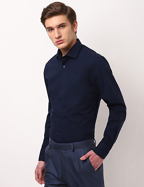 Solid Stretch Shirt