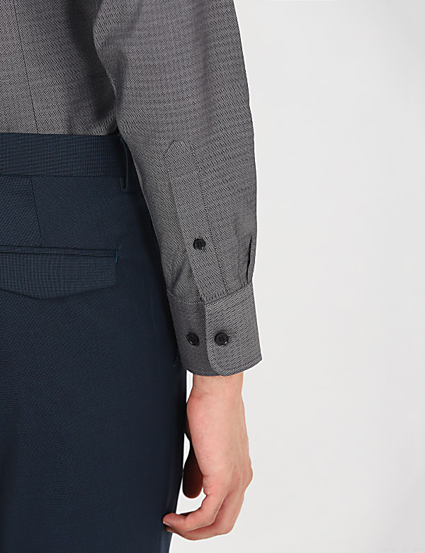 Limited Herringbone Dobby Shirt