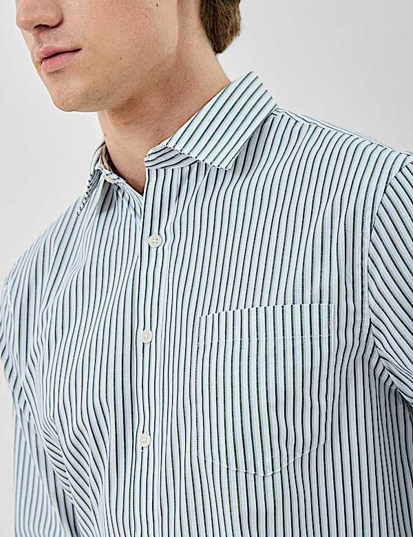 Full Sleeve Regular Fit Shirts, Pack Of 2
