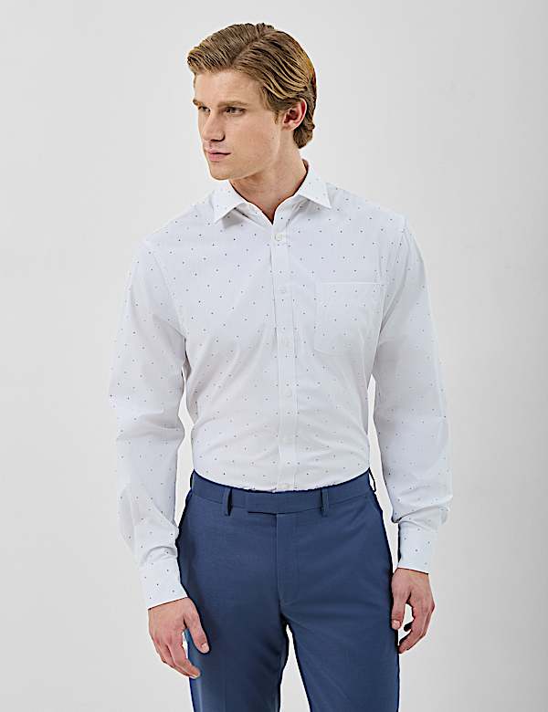 Pack Of 2 Full Sleeve Regular Fit Shirts