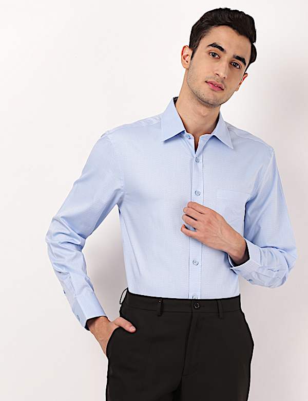 Performance Zig-Zag Dobby Shirt