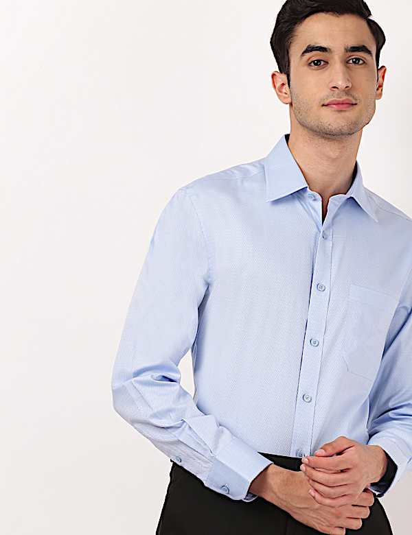 Performance Zig-Zag Dobby Shirt