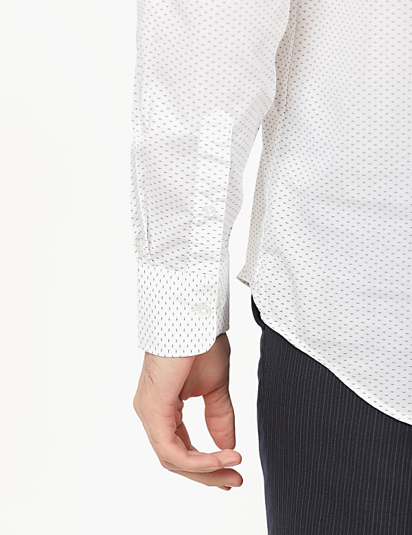 Easycare 2Pk Micro Print Shirt