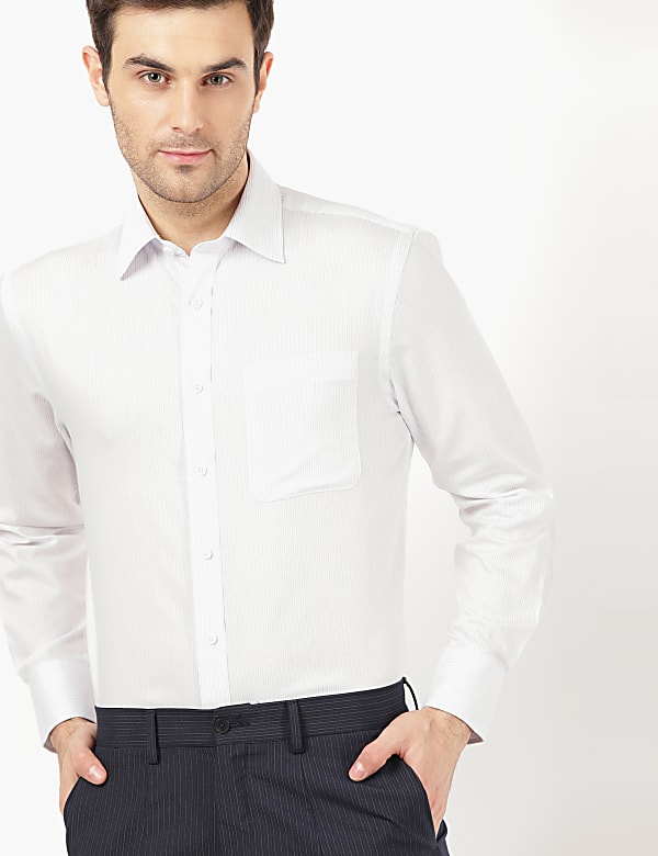 Easycare 2Pk Micro Print Shirt