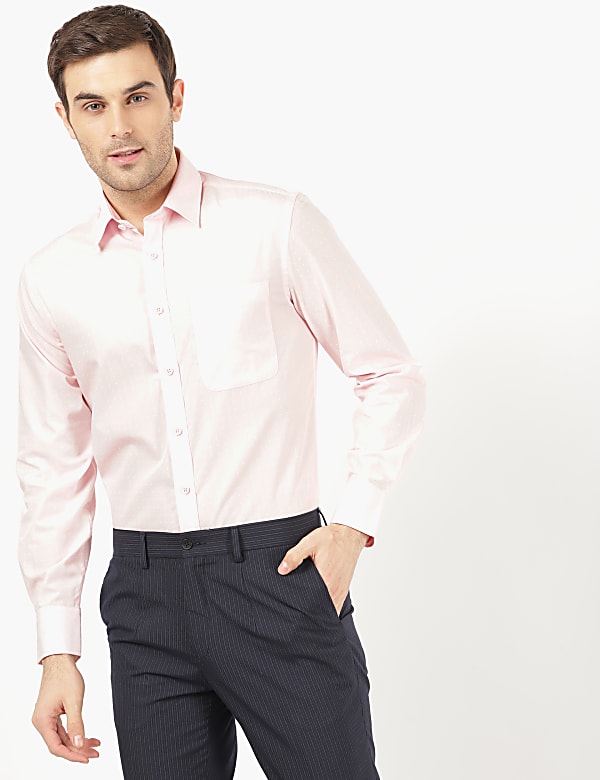 Easycare 2Pk Micro Print Shirt
