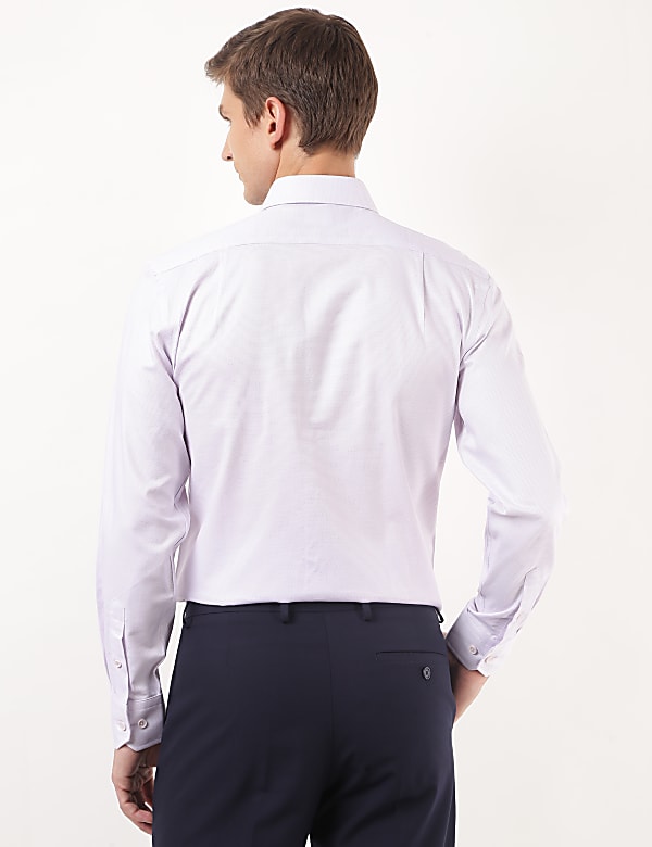 Pure Cotton Printed Spread Collar Shirt