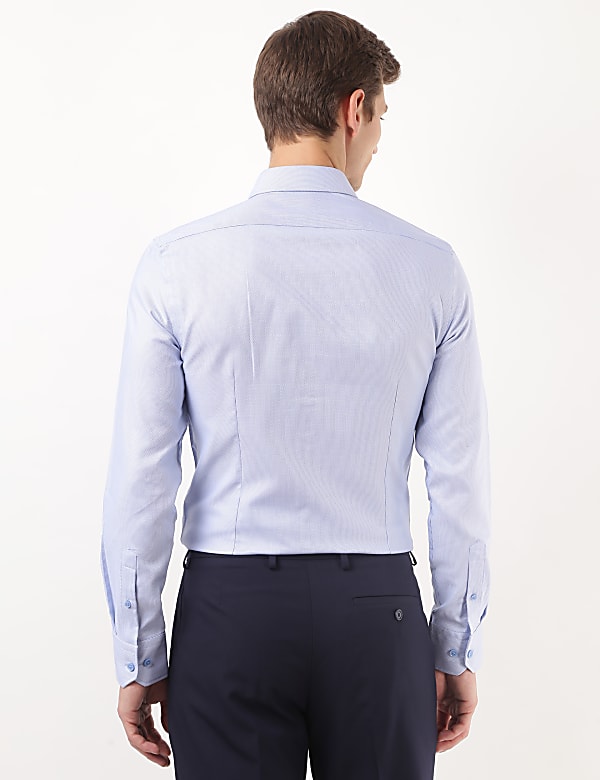 Pure Cotton Printed Spread Collar Shirt