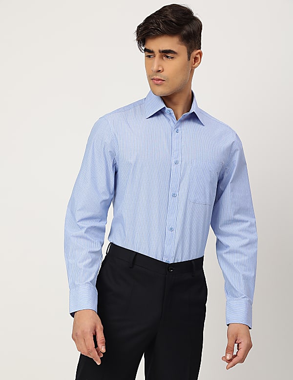 2PK Easy To Iron  Design Shirt