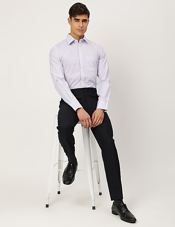 2PK Easy To Iron  Design Shirt