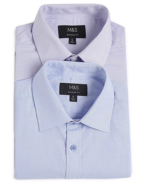 2PK Easy To Iron&nbsp; Shirt