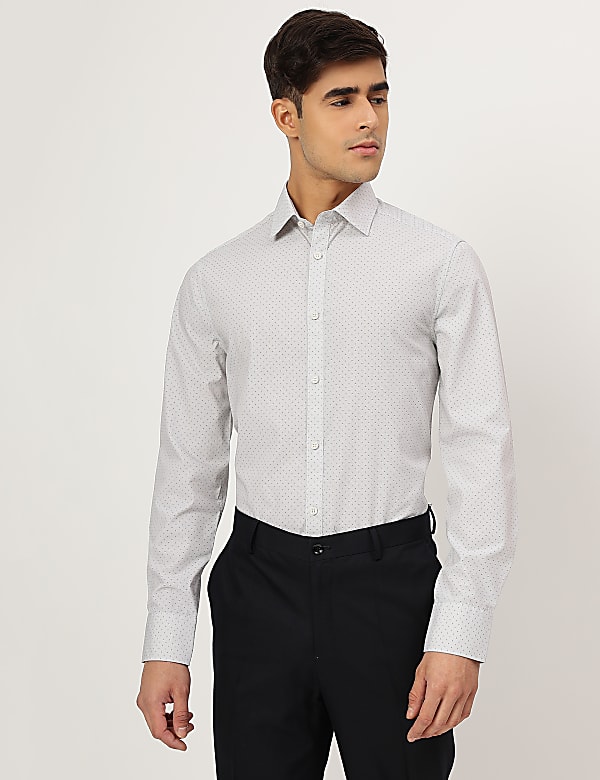 2PK Easy To Iron  Design Shirt