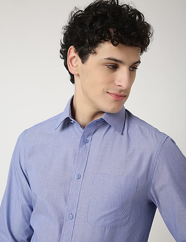 2PK Easy To Iron  Design Shirt