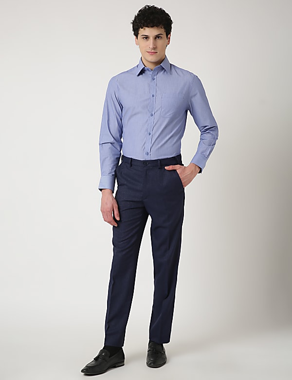 2PK Easy To Iron  Design Shirt