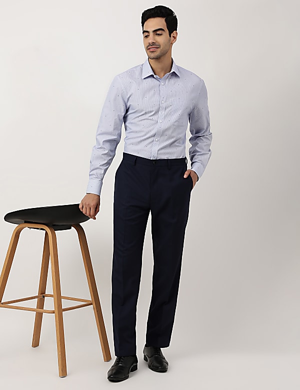 2pk Easy To Iron Design Shirt