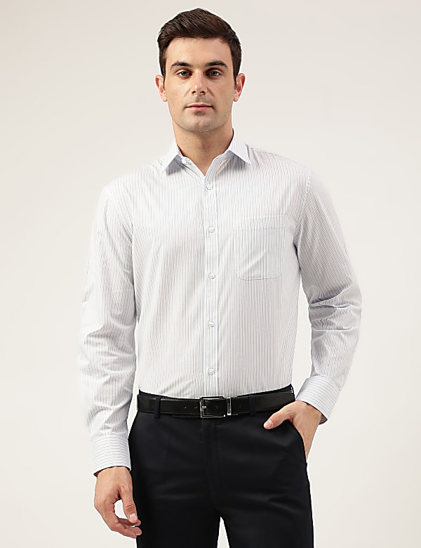 Pack 3 Regular Fit Spread Collar Shirt