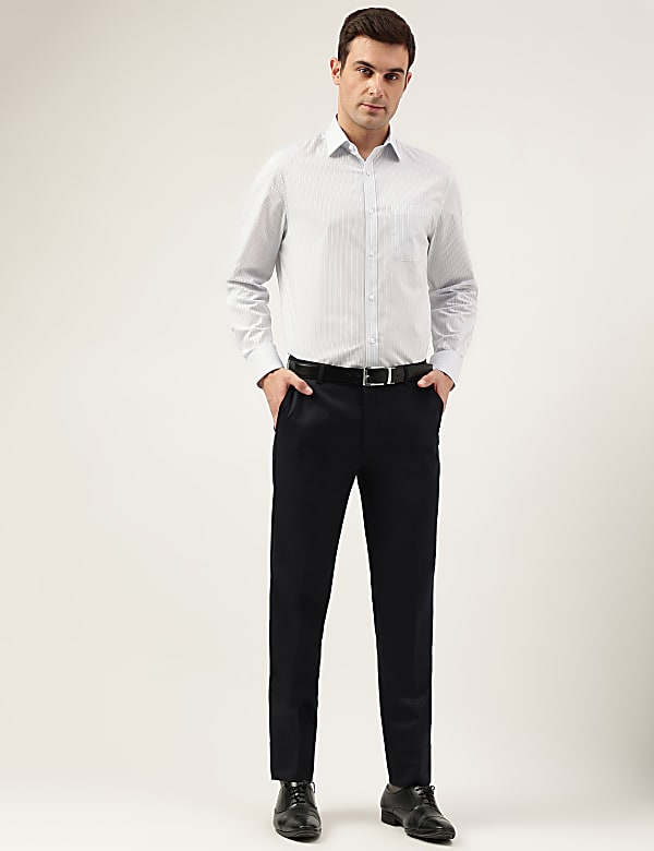 Pack 3 Regular Fit Spread Collar Shirt