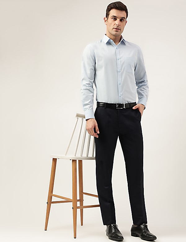 Pack 3 Regular Fit Spread Collar Shirt