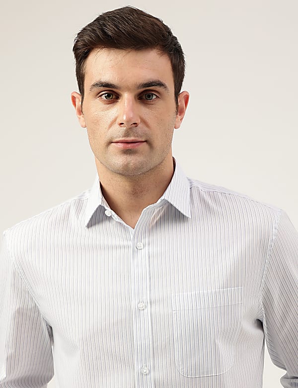 Pack 3 Regular Fit Spread Collar Shirt