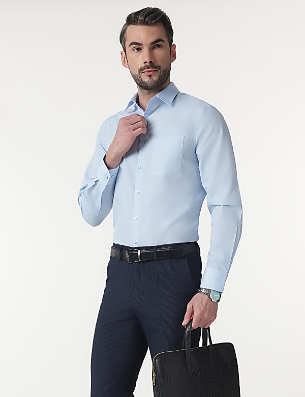 3pk Spread Collar Full Sleeves Shirt