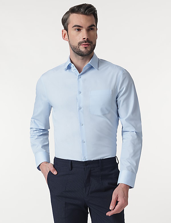 3pk Spread Collar Full Sleeves Shirt