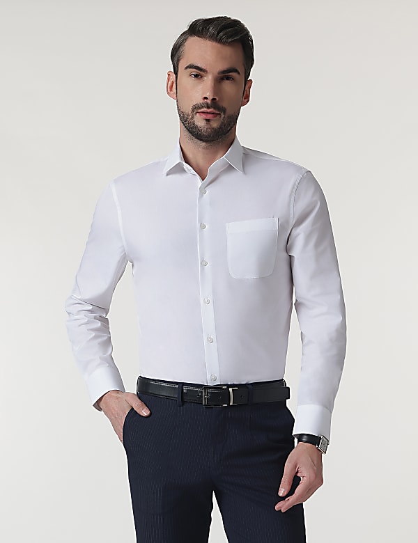 3pk Spread Collar Full Sleeves Shirt