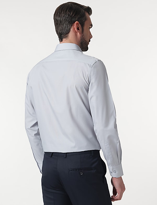 3pk Plain Spread Collar Full Sleeves Shirt