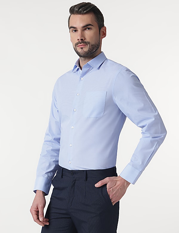 2pk Self Design Full Sleeves Shirt