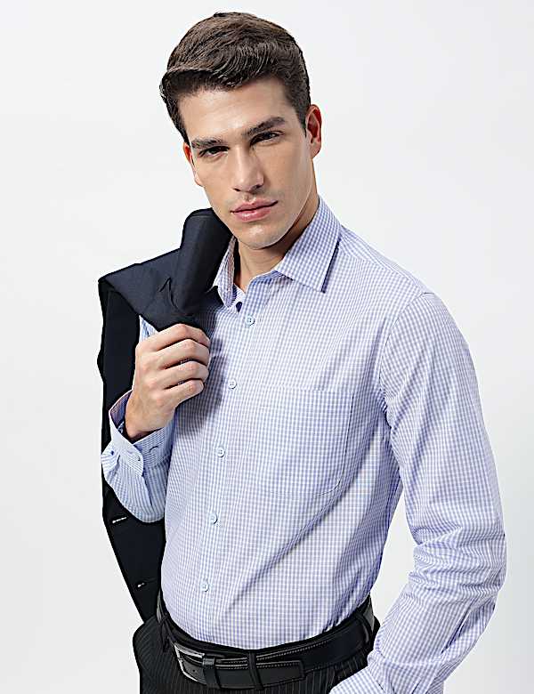 2pk Slim Fit Easy Iron Shirts