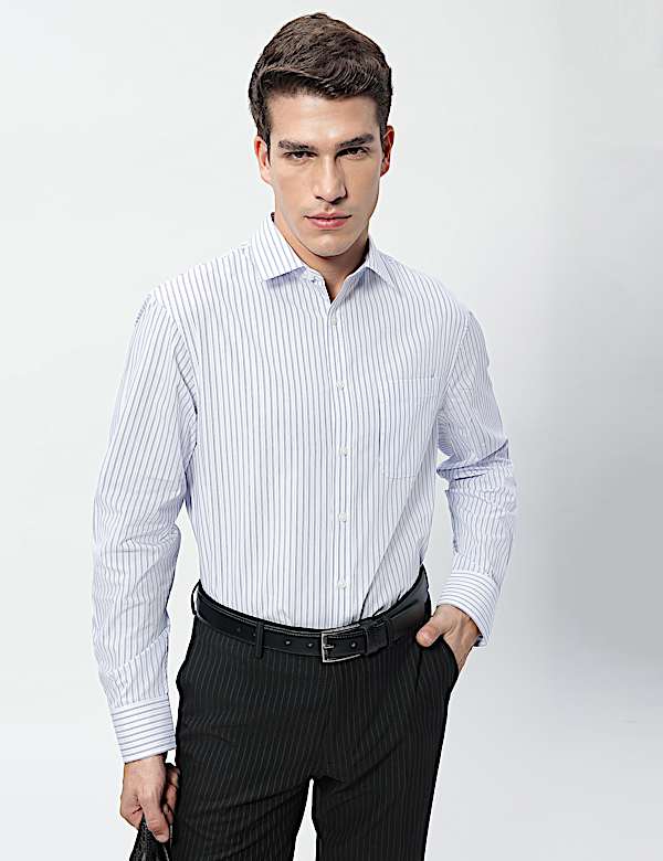 2pk Easy Iron Collared Shirts