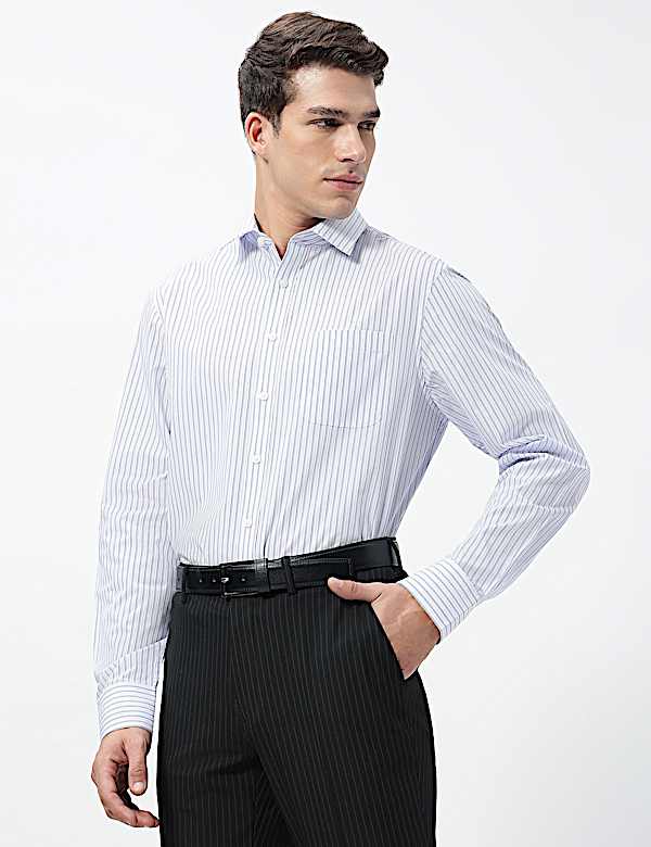 2pk Easy Iron Collared Shirts