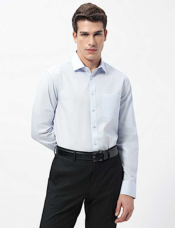 2pk Slim Fit Easy Iron Shirts