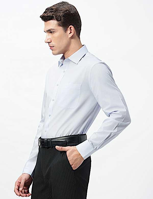 2pk Slim Fit Easy Iron Shirts