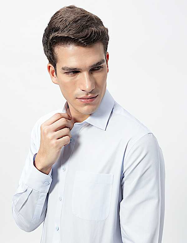 2pk Slim Fit Easy Iron Shirts