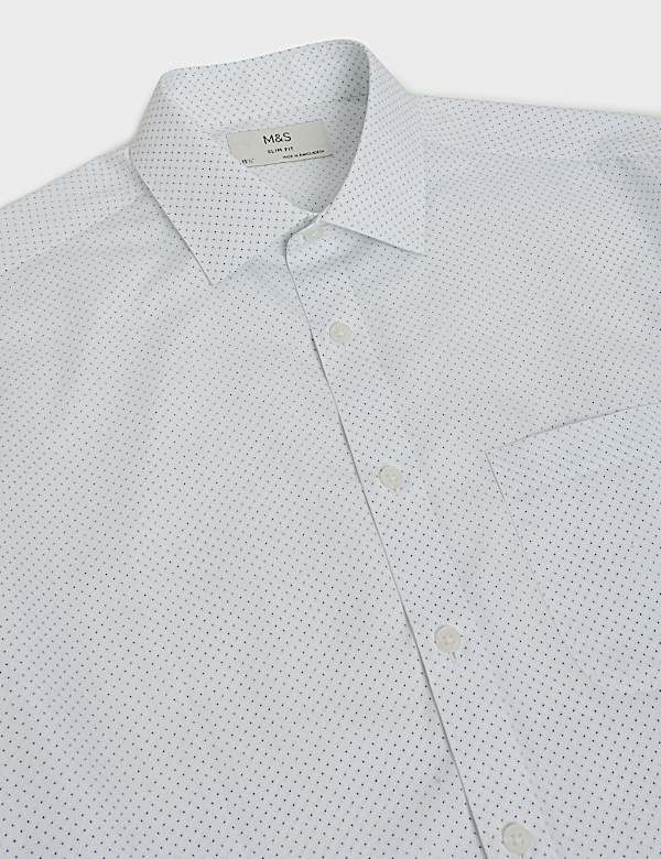 2pk Slim Fit Easy Iron Shirts