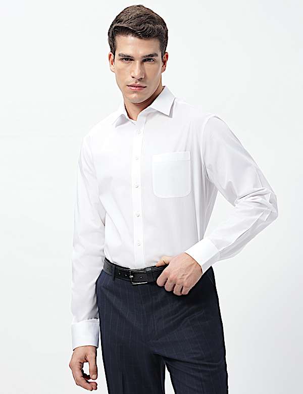3pk Easy Iron Collared Shirts