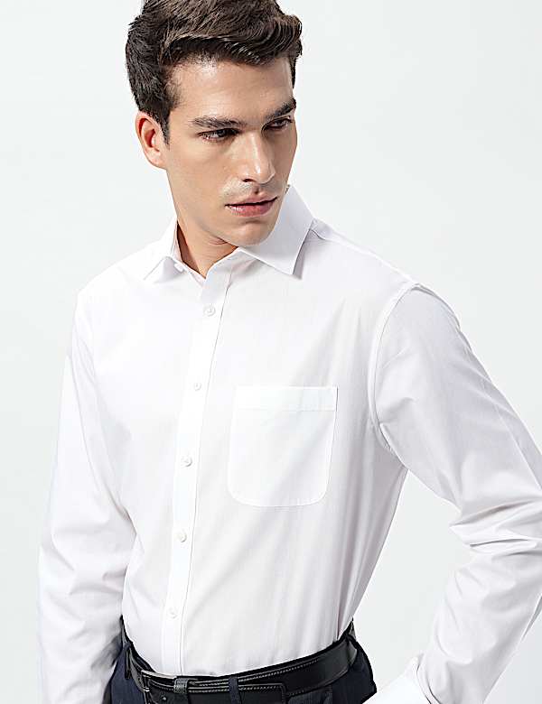 3pk Easy Iron Collared Shirts