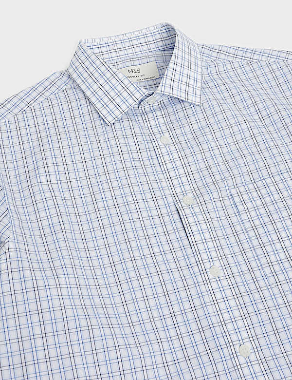3pk Easy Iron Collared Shirts