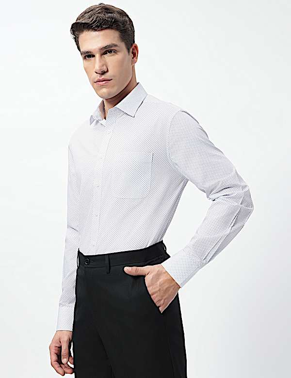 3pk Slim Fit Easy Iron Shirts