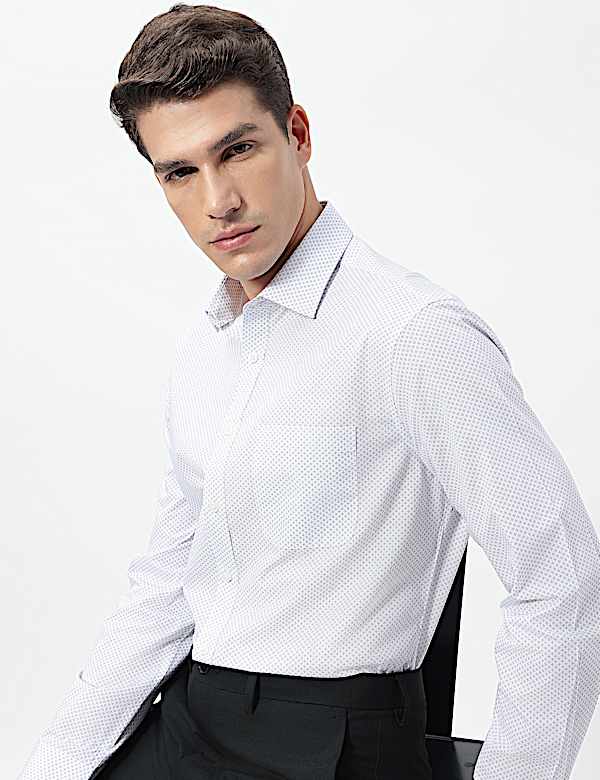 3pk Slim Fit Easy Iron Shirts