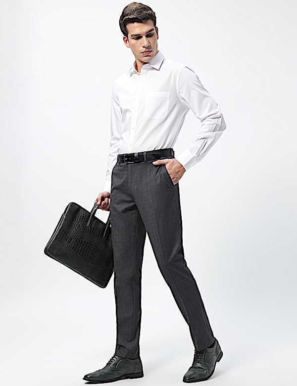 3pk Slim Fit Collared Shirts