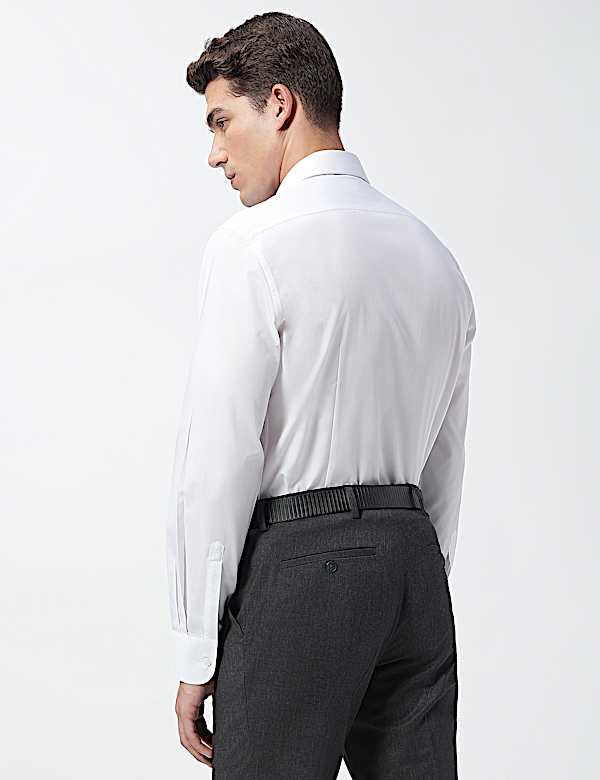 3pk Slim Fit Collared Shirts