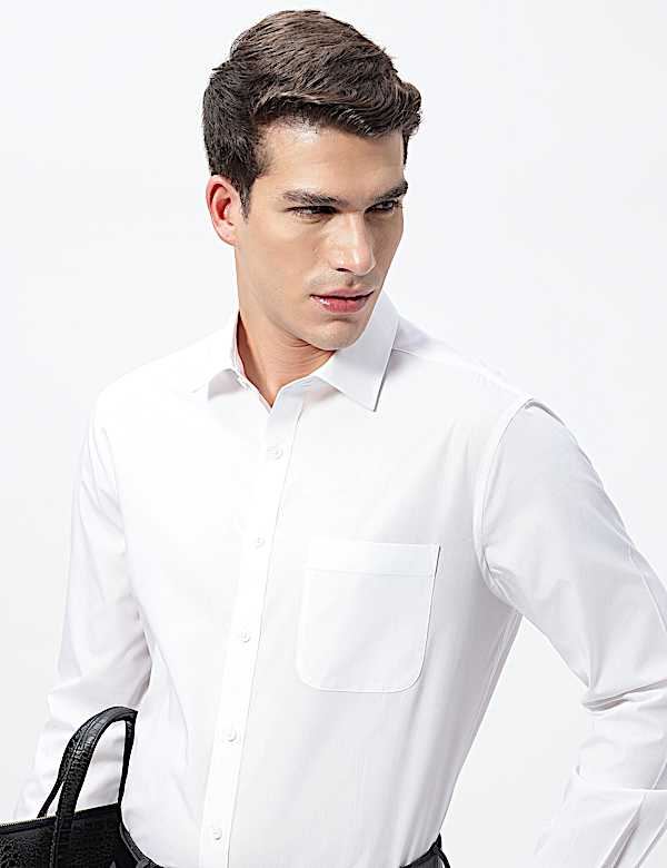 3pk Slim Fit Collared Shirts