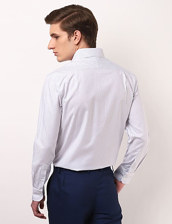 Stripe Herringbone Shirt