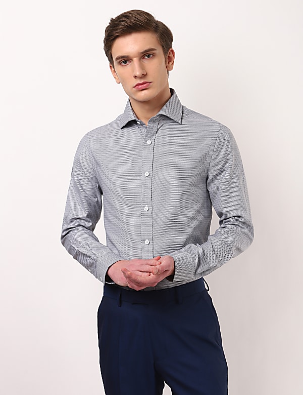 Stack Brick Textured Shirt