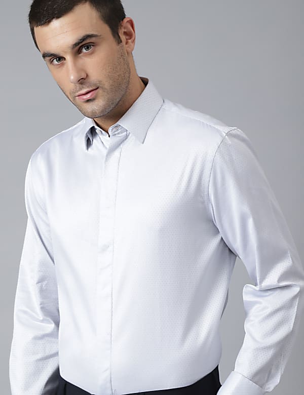 Premium Structure Double Cuff Regular Fit Shirt