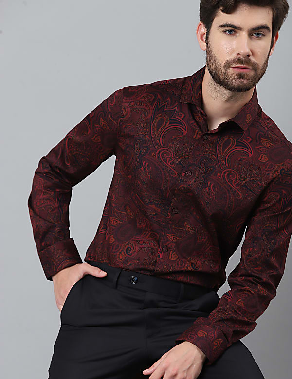Premium Satin Regular Fit Shirt