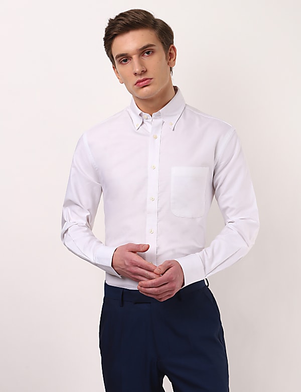 Plain Oxford Shirt