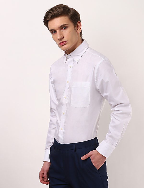 Plain Oxford Shirt